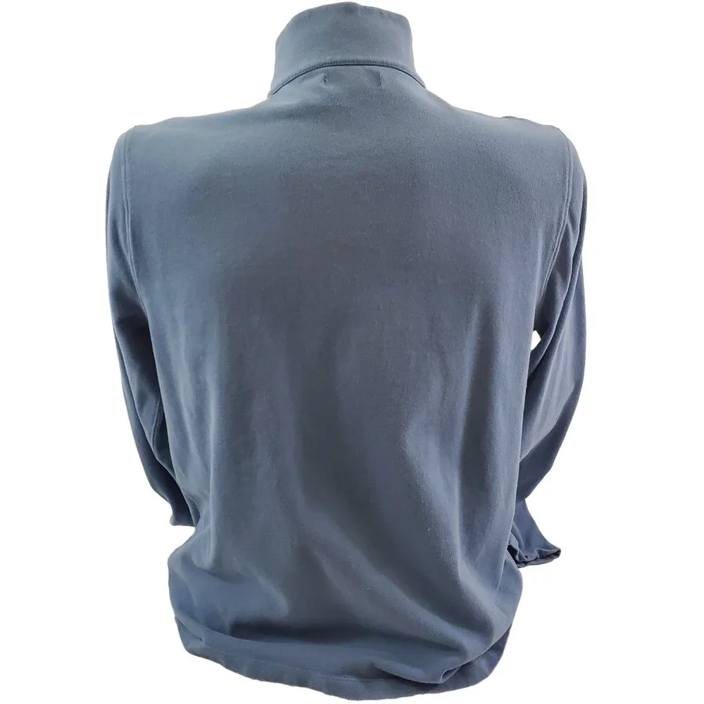 J. Crew Mercantile Men’s ¼ Zip Cotton Pullover Top – Size Large - Picture 8 of 11
